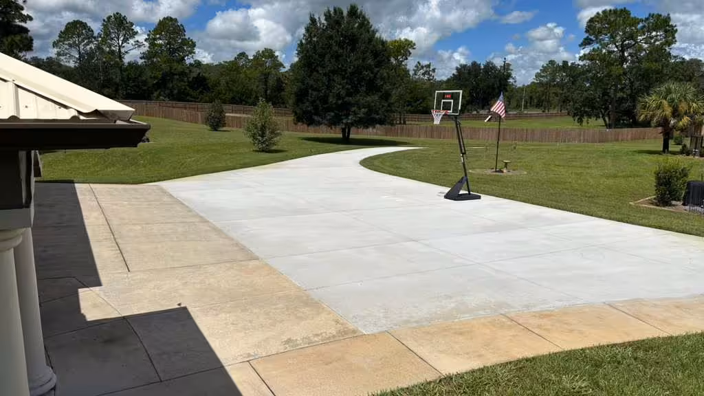 Concrete patio in Ocala FL